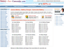 Tablet Screenshot of battery-for-camcorder.com